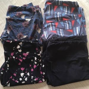 Bundle of LulaRoe T&C leggings.